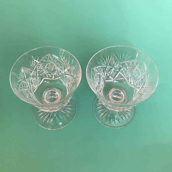 2 crystal glasses - Picture 7 of 8